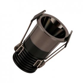 FOCO Empotrable 5W 220-240V 40° CCT UGR 11 Negro Cromo