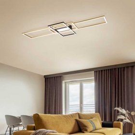 Plafón Irvine bronce mate SMD 60W de 3000K a 6500K