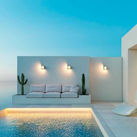 Aplique exterior 15W CCT Blis IP65 Corten