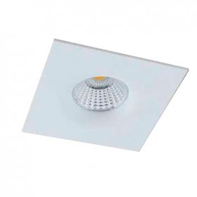 Empotrable cuadrado blanco mate 7W 60º 98x98mm 4000K