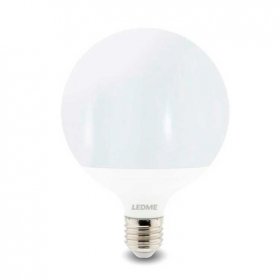 Bombilla G95 E27 blanca neutra 15W 4500K