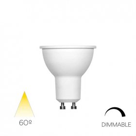 Bombilla LED, 6W GU10, 60° Dimable, Neutro 4000K, 220V