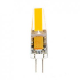 Bombilla LED G4 3W COB Blanco Cálido 3000°K