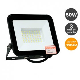 Reflector LED para exteriores, 50W, blanco cálido 3000K 220V