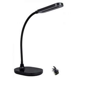 Lámpara Flexo LED Orientable Touch 6,5W con CCT Negro