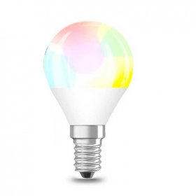 Bombilla E14 LED SmartHome G45 6W RGB+CCT