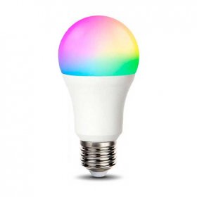E27 A60 bombilla 10W RGB/CCT Domótica 