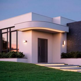 Aplique exterior 24W CCT Blis IP65 Rectangular Blanco