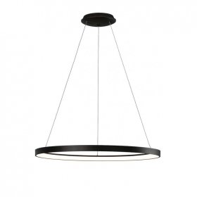 Colgante GRACE LED de 58cm 50W negro texturado