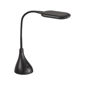 Lámpara de mesa Robin 10W negro con dimmer