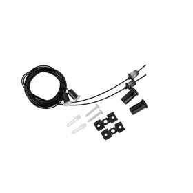  2 Kits de suspensión 2m negro MAGNETO