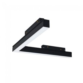 Ángulo difusor 16W negro 3000K MAGNETO