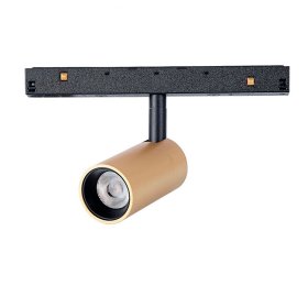 Foco 7W Negro y Oro 3000K MAGNETO