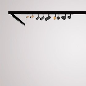 Foco Bola 7W Negro y Oro 3000K MAGNETO