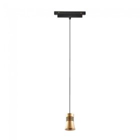 Colgante 12W Negro y Oro 3000K MAGNETO