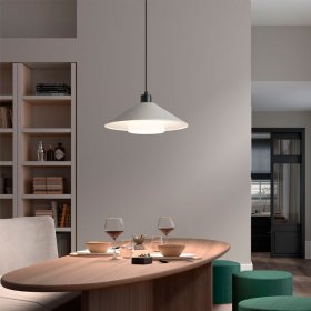 Colgante Montana crema 34cm para 1 E27 (no incluida)