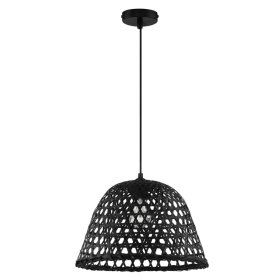 Colgante David negro 35cm para 1 E27 (no incluida)