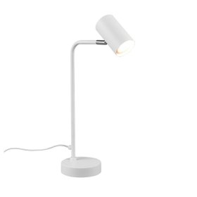 Lámpara de mesa color blanco Marley para GU10 Sin bombilla