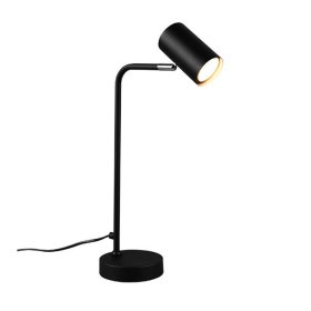 Lámpara de mesa color negro Marley para GU10 Sin bombilla
