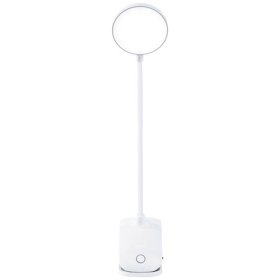 Lámpara Flexo con pinza Orientable Blanco 7W REG