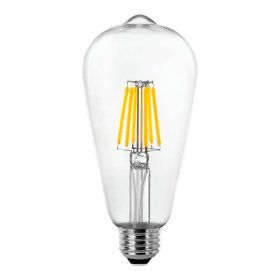 Bombilla LED E27 12W Filamento Pera Cálido 2200°K 590lm
