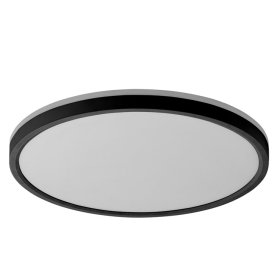 Plafón OSONA 32cm CCT Negro 32W