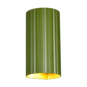 Aplique metal para 2 GU10 Verde soka