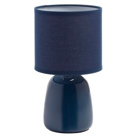 Lámpara de mesa azul para 1 E14 (no incluida) Bisbal