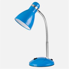 Flexo Sobremesa azul para E27 (no incluida)