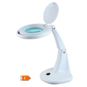 Lámpara mesa con lupa 6W 6500K Blanca