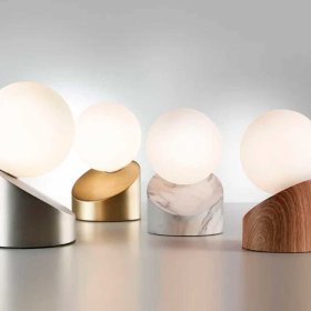 Lámpara de mesa touch mármol Mo para 1 G9 (no incluida)