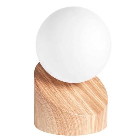Lámpara de mesa touch madera Mo para 1 G9 (no incluida)