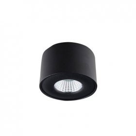 Cilindro fijo 5W negro mate 60º 3000K d90mm