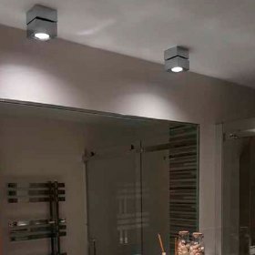 Cubo orientable 7W blanco mate 38º 4000K 80x80