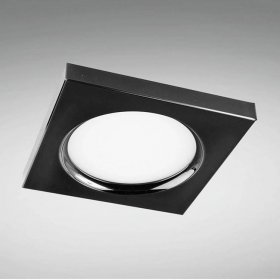 Mini Downlight 7W cuadrado negro grafito 3000K