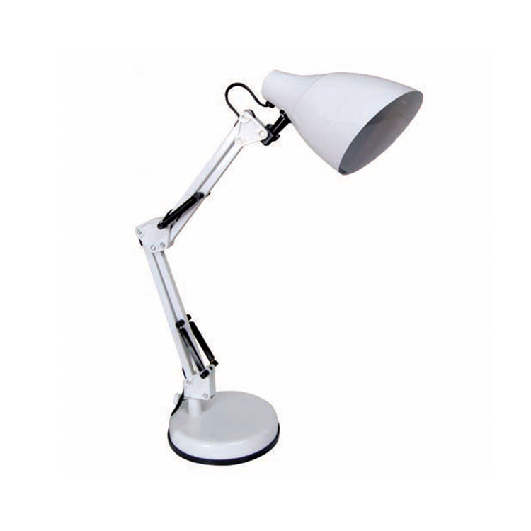 Flexo Sobremesa E27 Blanco 