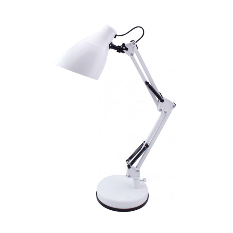 Flexo Sobremesa E27 Blanco 